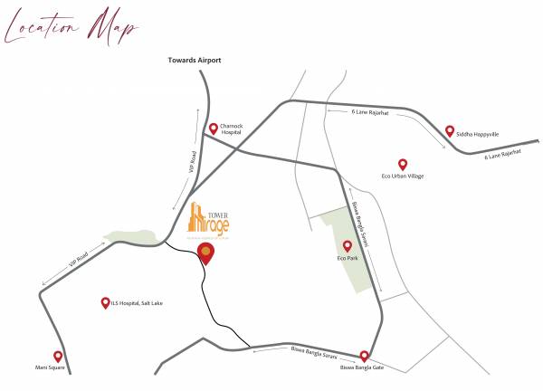  mirage-tower Location Plan