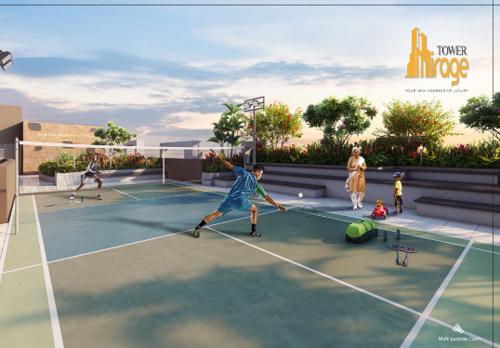  mirage-tower Tennis Court