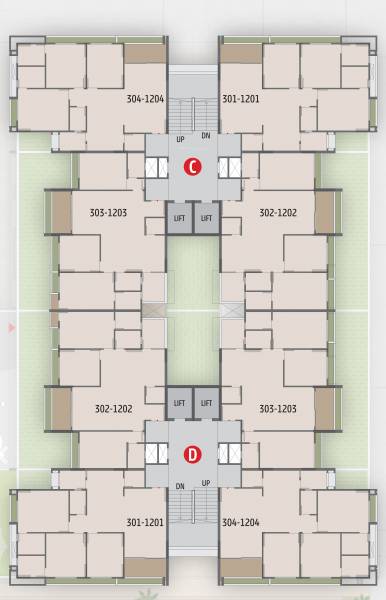  the-centrum-2 The Centrum 2 Block C Cluster Plan from 1st to 13th Floor