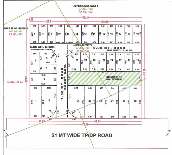  mahakaleshvar-residency Layout Plan
