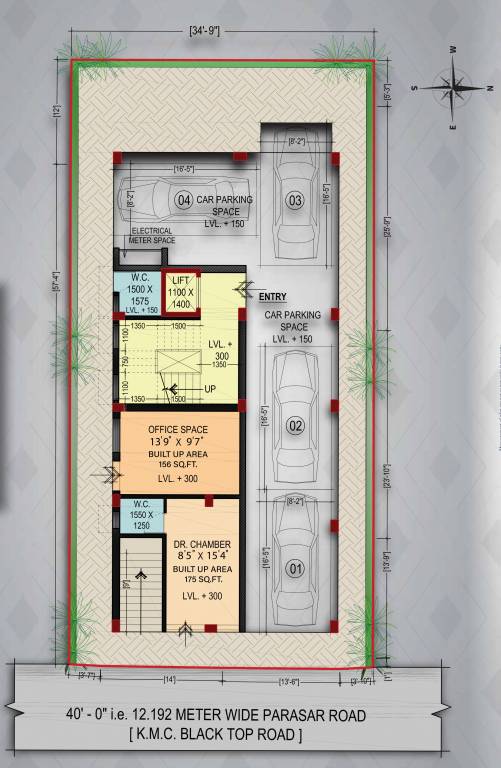  nirvana Nirvana Cluster Plan for ground Floor