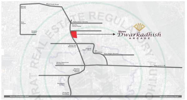  shree-dwarkadhish-arcade Location Plan