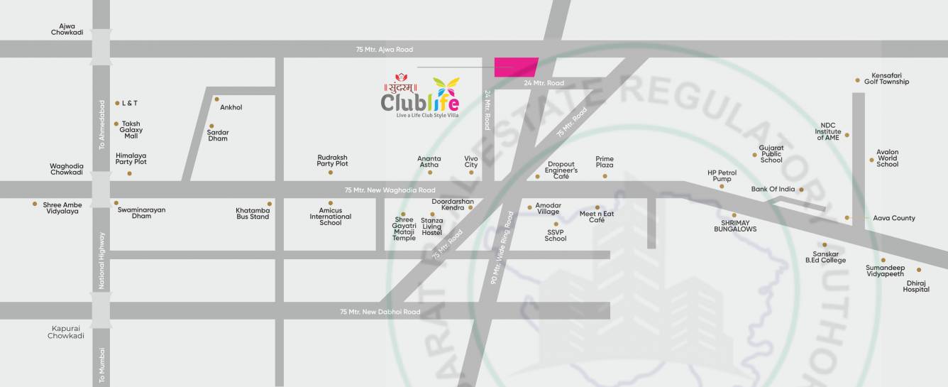  sundaram clublife Location Plan