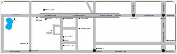 Location Plan maharudra-residency Location Plan