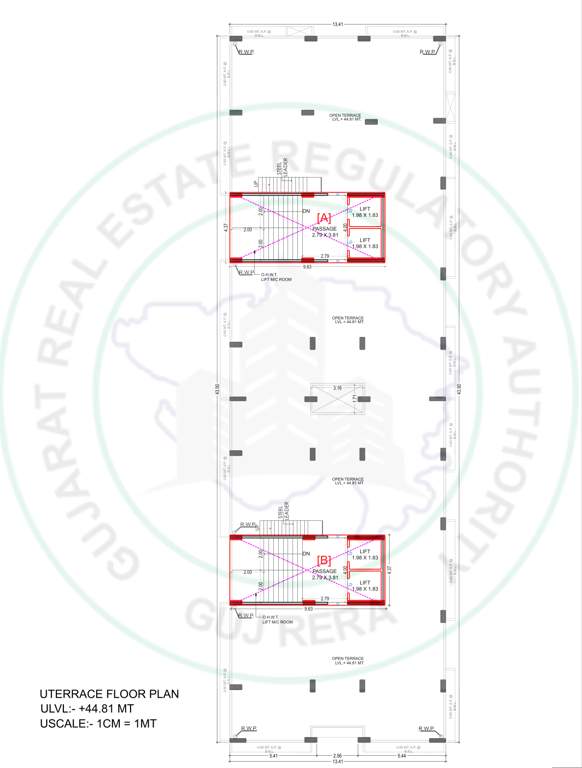 iconic liberty A+B Cluster Plan terrace