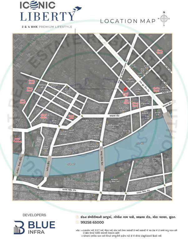  iconic liberty Location Plan