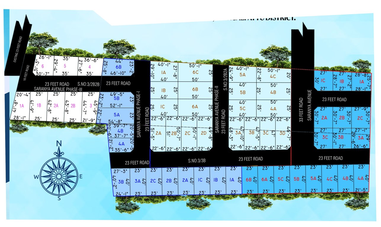 saranya avenue Layout Plan