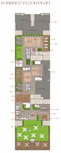  jains-anushree Jains Anushree Cluster Plan For Terrace Floor Plan