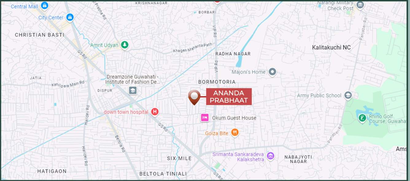 prabhaat Location Plan