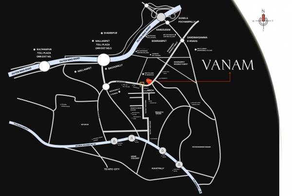  vanam Location Plan