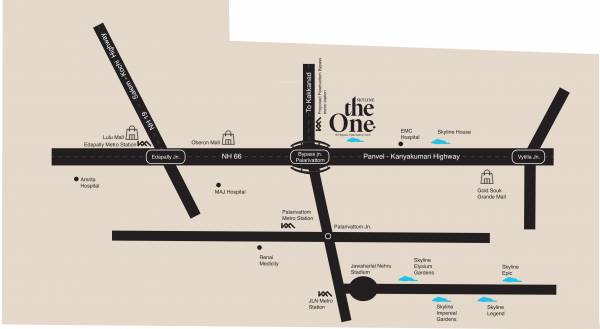  the-one Location Plan