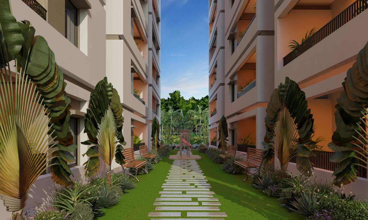  nakshatra township Landscape Garden and Tree Planting