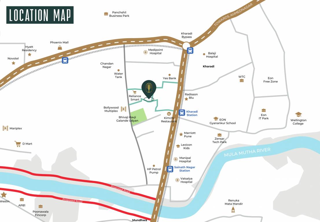  palm drive Location Plan