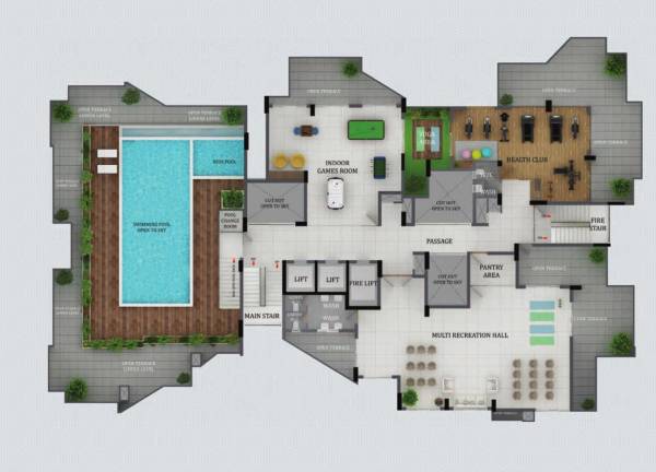 Hilltop Cluster Plan for 18th Floor hilltop Hilltop Cluster Plan for 18th Floor