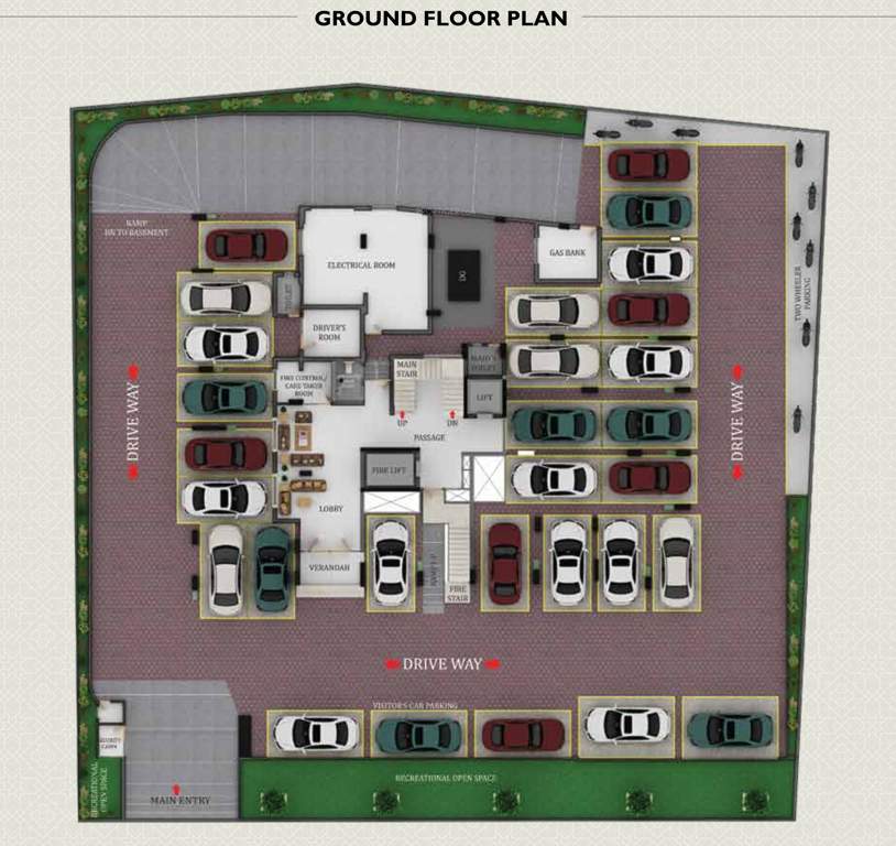  zest Zest Cluster Plan from 1st to 13th Floor