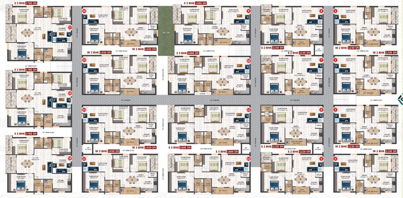  uranite homes Uranite Homes Cluster Plan