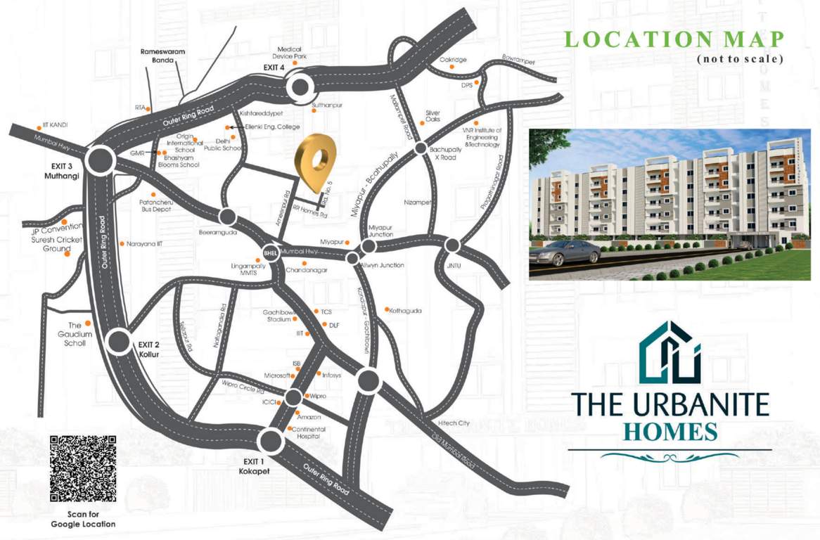  uranite homes Location Plan