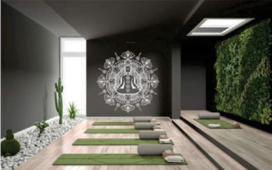  uranite homes Yoga/ Meditation Area