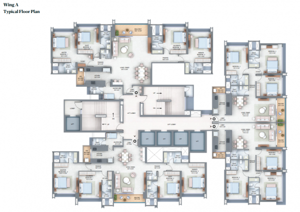  boulevard-chembur-wing-a Tower A Cluster Plan