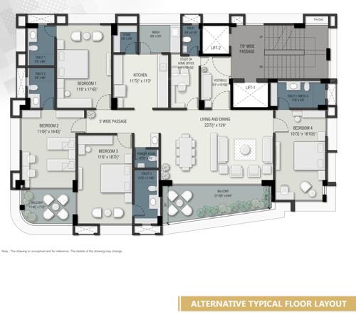  kailasam-apartment Kailasam Apartment Cluster Plan