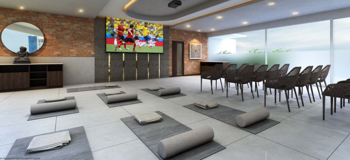 odyssey Yoga/ Meditation Area