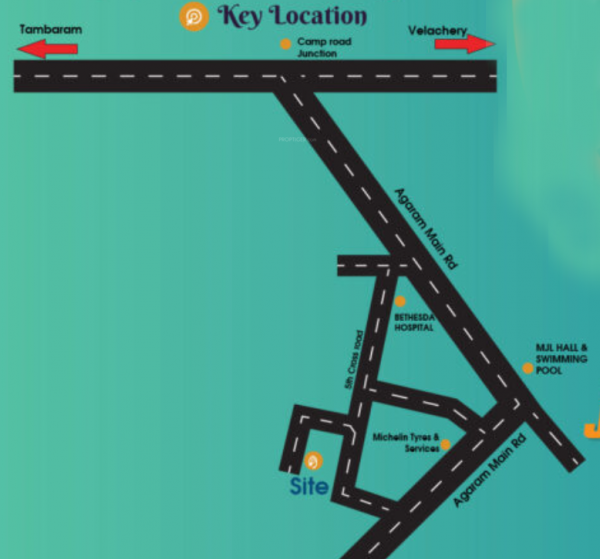 Location Plan chenthur-homes Location Plan