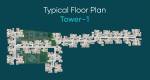Tower 1 Cluster Plan from 2nd to 14th Floor  rhythm-of-rain Tower 1 Cluster Plan from 2nd to 14th Floor