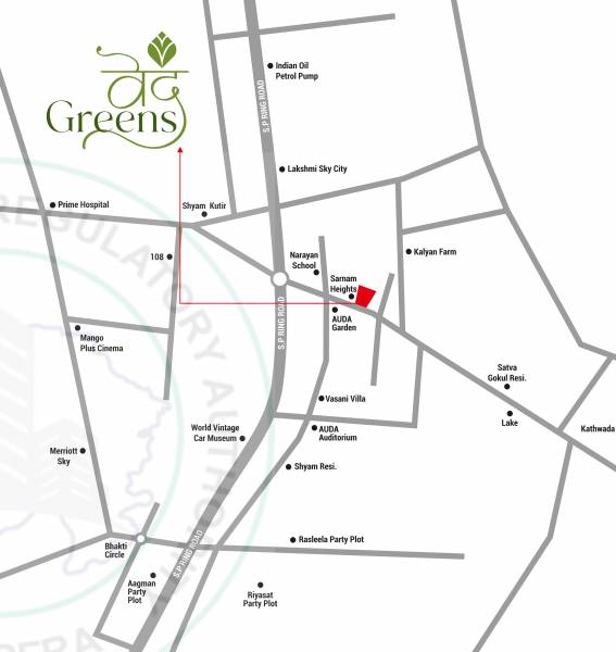  ved-greens Location Plan