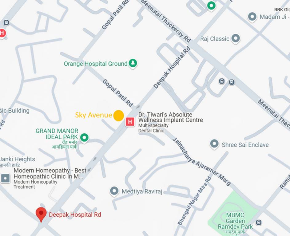  sky avenue Location Plan