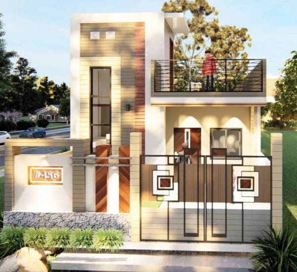 Elevation prathisha-green-villas Elevation