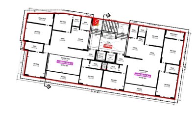  orium-antaara Block A Cluster Plan from 1st to 10th Floor