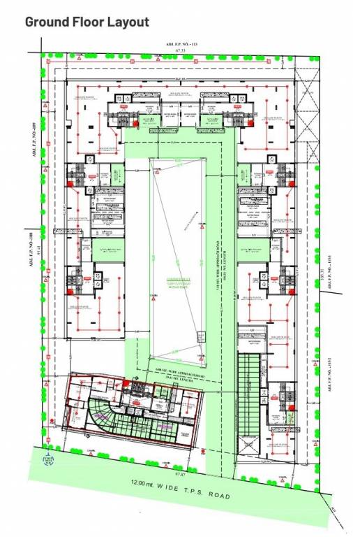  orium antaara Cluster Plan Ground Floor