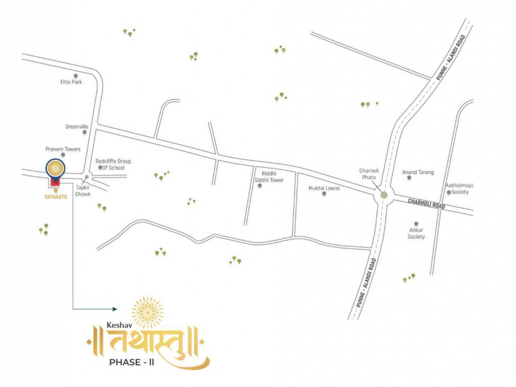  tathastu phase ii Location Plan