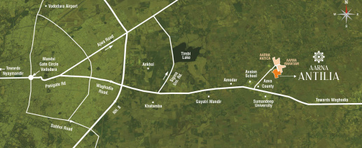  aarna-antillia Location Plan