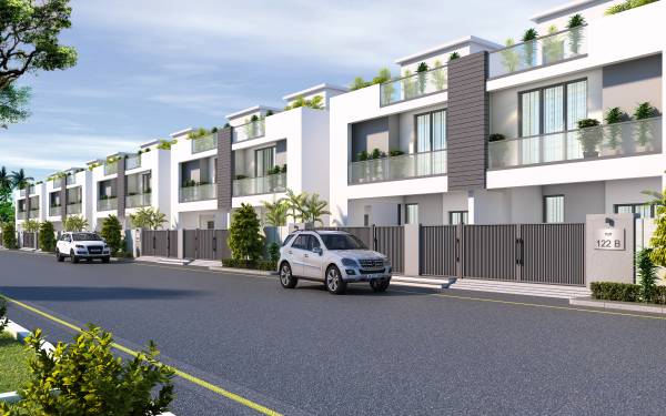  g-square-aranya-villa Elevation