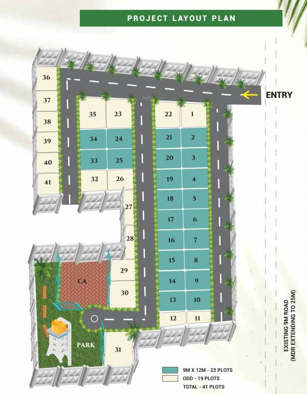  shalvi garden Layout Plan