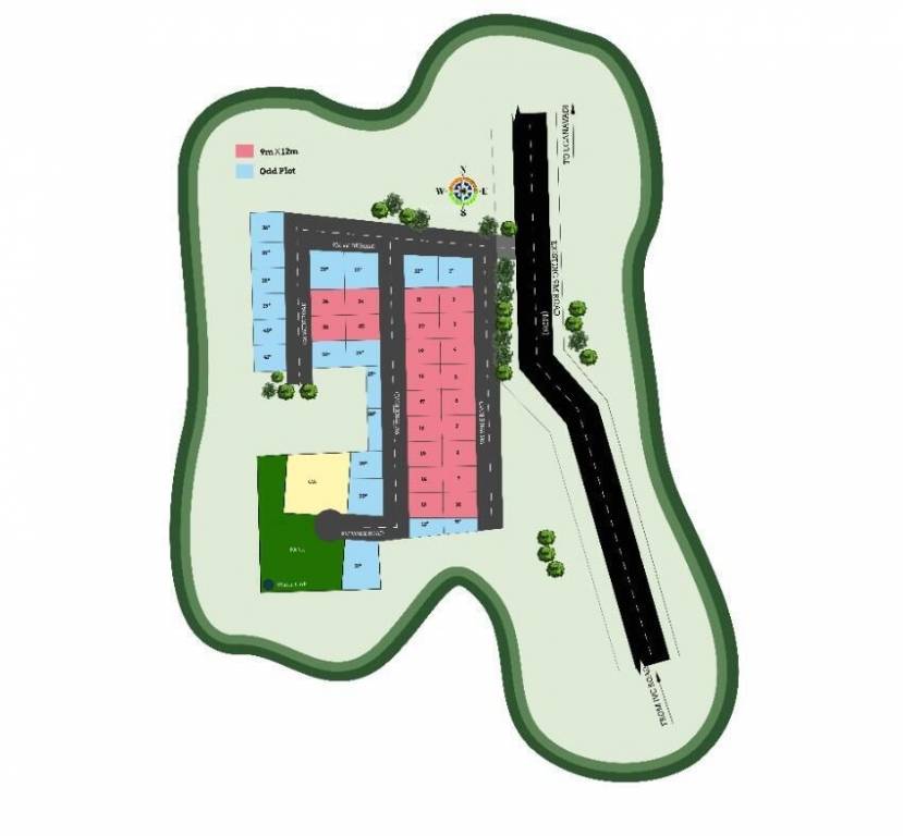  shalvi garden Master Plan