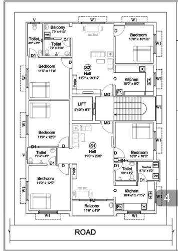  elite Elite Cluster Plan for 2nd Floor