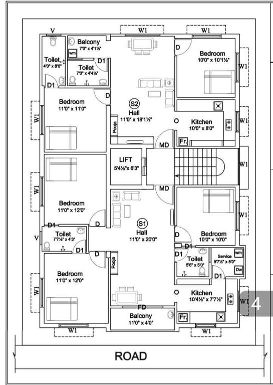  elite Elite Cluster Plan for 2nd Floor