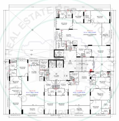  elysian Block A Cluster Plan from 2nd to 5th Floor