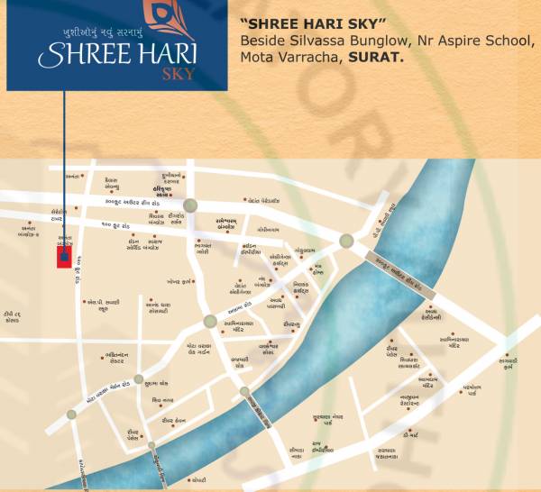 Location Plan shree-hari-sky Location Plan