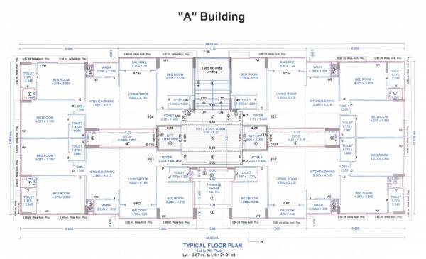  dreams A Cluster Plan from 1st to 7th Floor