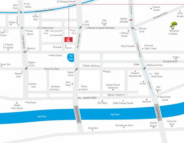  dreams Location Plan