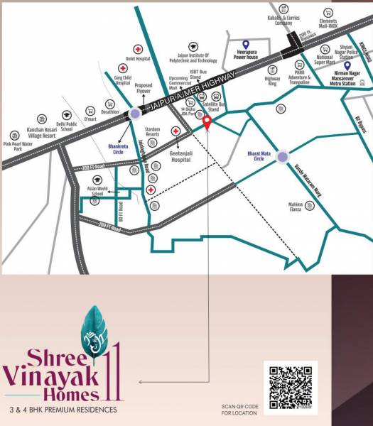  vinayak-homes-11 Location Plan