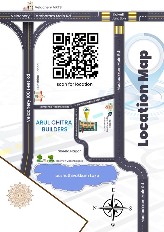  arul murugan enclave Location Plan