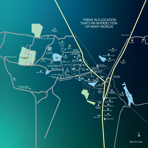  marina Location Plan