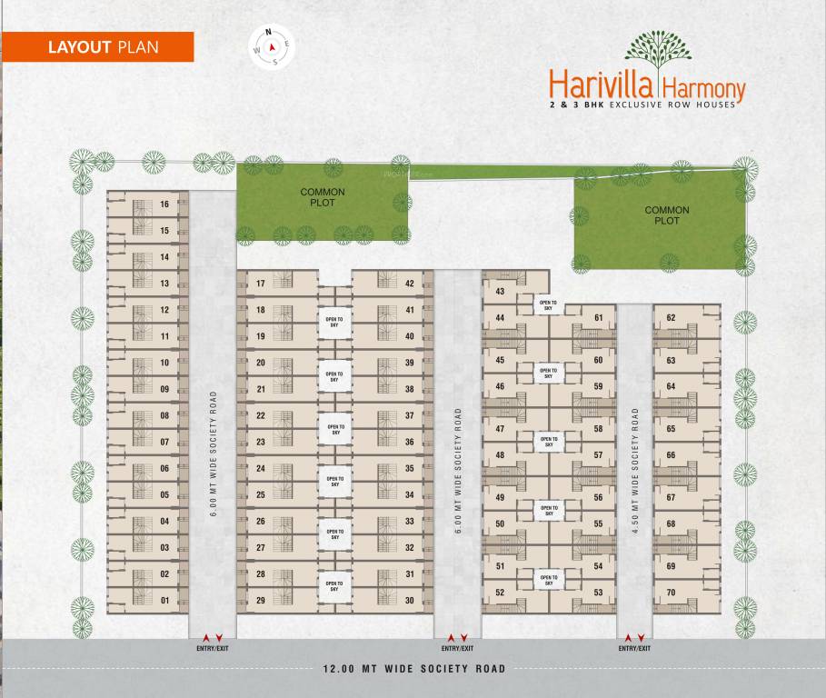  harivilla harmony Layout Plan