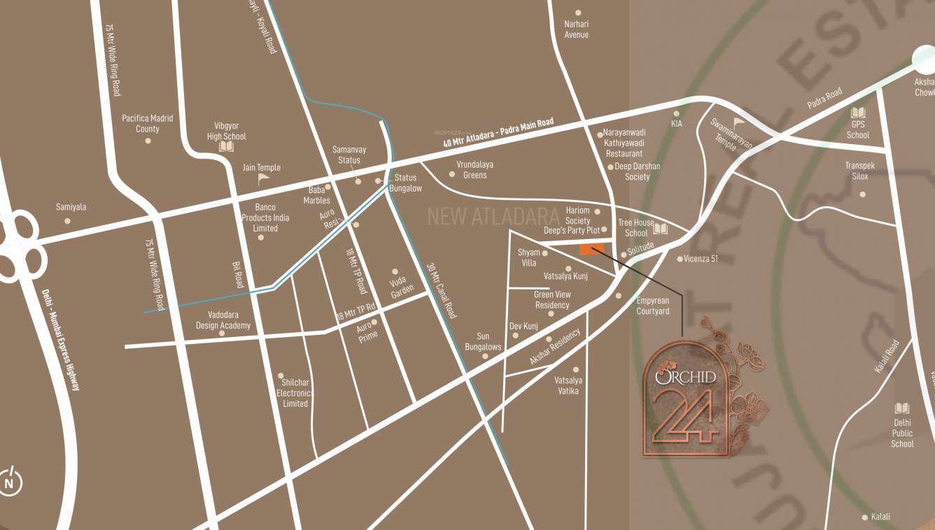 orchid 24 Location Plan