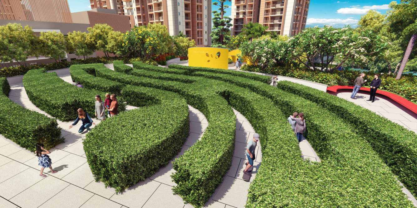 amarah by ashiana phase 5 Landscape Garden and Tree Planting