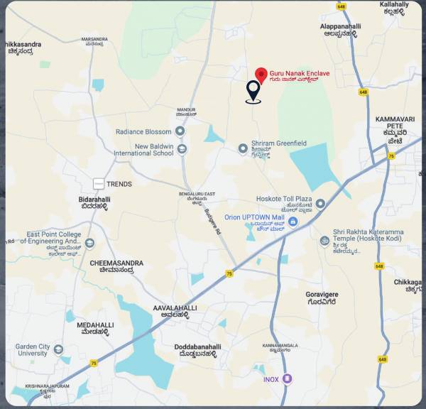 Location Plan guru-nanak-enclave Location Plan